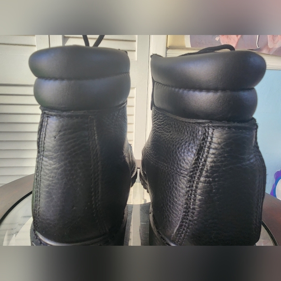 Dickies Raider Men's Black Leather Sz 11 Work Boots Oil Slip Resistant Lot5 - Picture 3 of 9